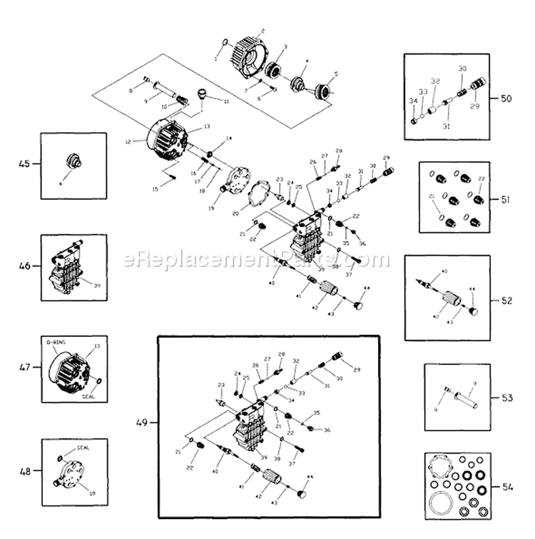 Page B Diagram and Parts List for 1172-2  Briggs and Stratton Pressure Washer